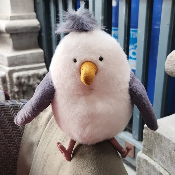 Jellycat Chip Seagull 10x6" Soft & Plush BNWT Authentic - Picture 2 of 9